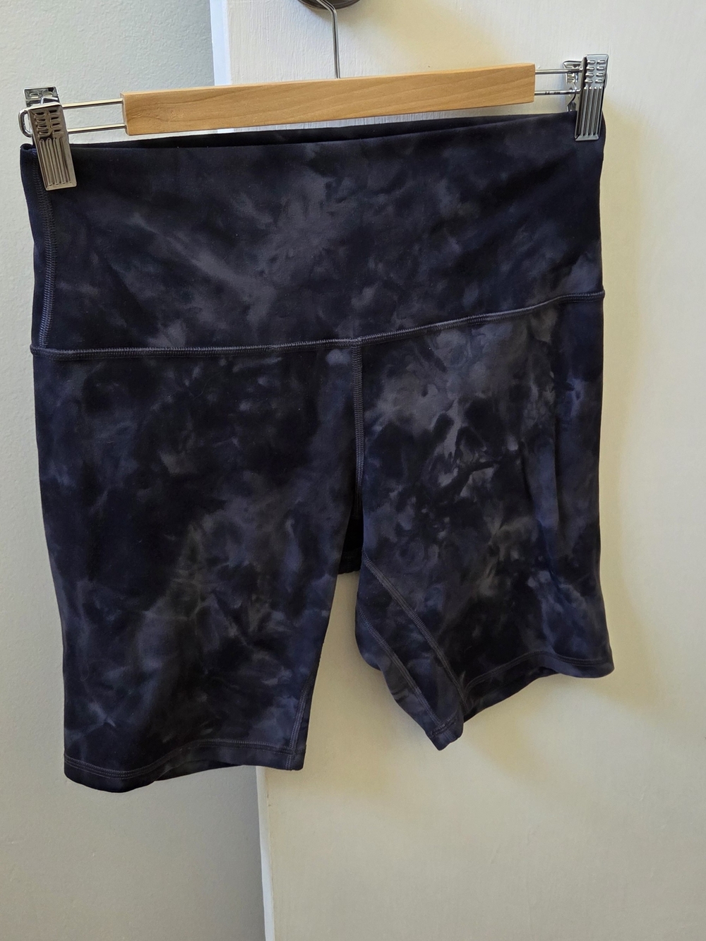 Lululemon Align High-Rise Tie-Dye Bike Shorts - Graphite Grey